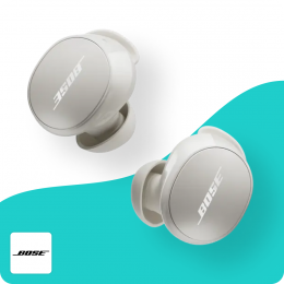 Bose QuietComfort Earbuds White Smoke