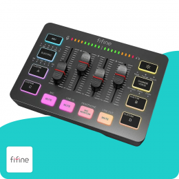 Игровой микшер FIFINE SC3 Black