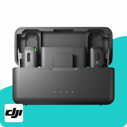 DJI Mic (2 TX + 1 RX + Charging Case)
